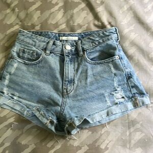 PacSun Denim Mom Shorts